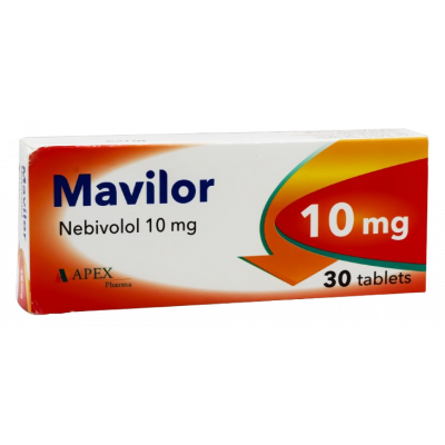 MAVILOR 10 MG ( NEBIVOLOL ) 30 TABSLETS